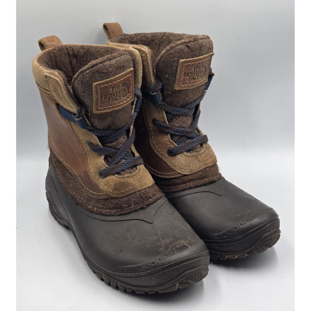 The North Face Shellista III shorty Winter Boots Brown Women's size 7